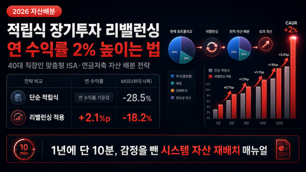적립식 장기투자 리밸런싱